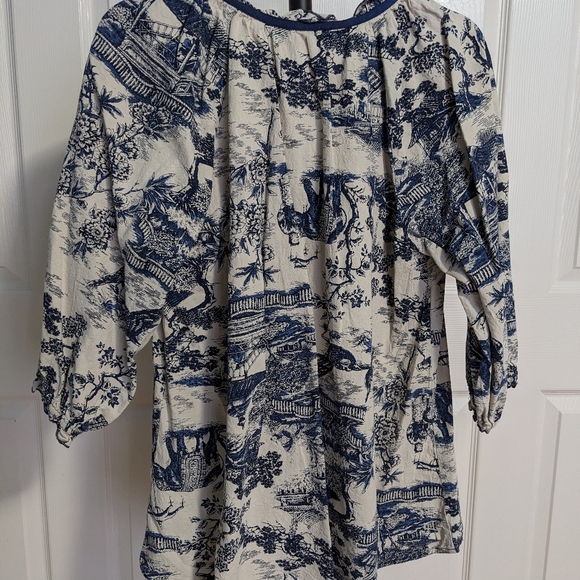 Blouse, 100%cotton - Picture 2 of 4